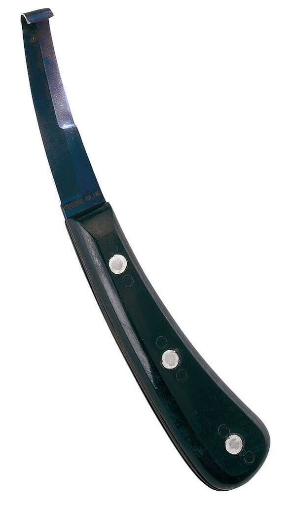 Must-sinine kabja korrigeeriv nuga, kahepoolne
