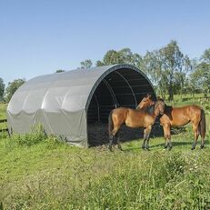 uus hobuste varustus Kellfri MD Kellfri Windschutz 6 x 6 m inkl. 6 Weidepanels mit u-Förmigen