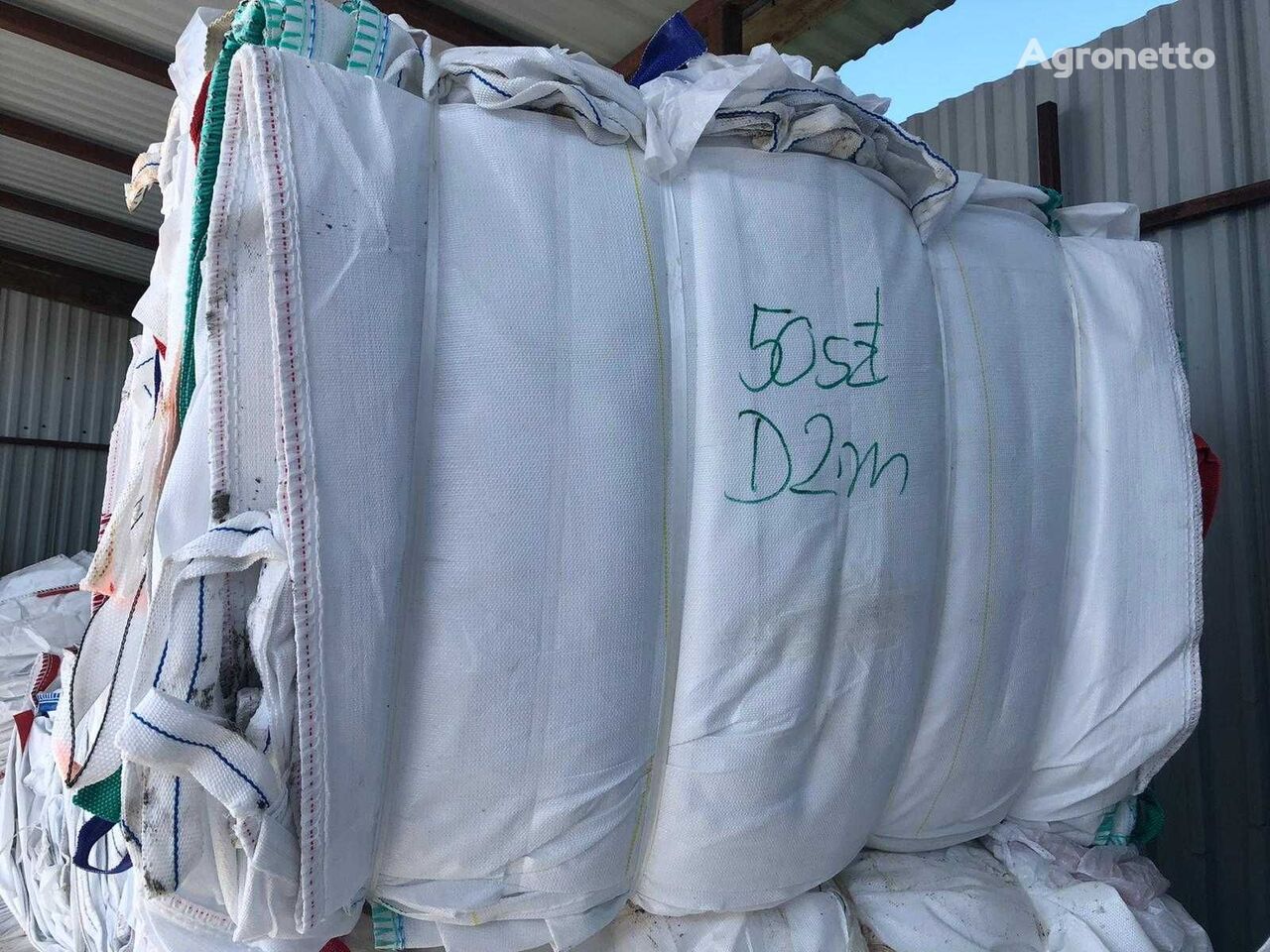 Big Bag teravilja ja põllukultuuride jaoks 90x90x170cm 1000kg