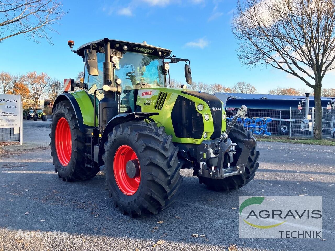 трактор колесный Claas Arion 660 Cmatic Cebis