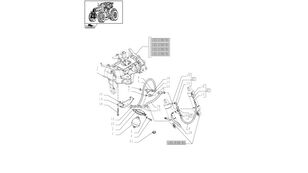 aku 84290006 tüübi jaoks ratastraktori New Holland T6010 T6070