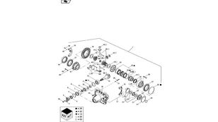 remondikomplekt 87681221 tüübi jaoks ratastraktori New Holland T6090 T6070